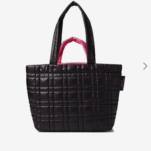 Kate Spade nylon tote purse black and pink purse